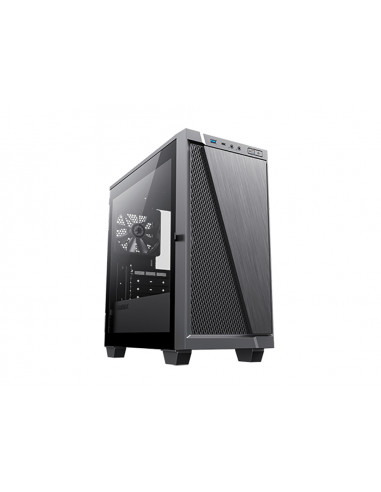 Компьютерный корпус Gamemax 6611, Midi-Tower, Без блока питания, Чёрный