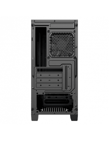 Компьютерный корпус Gamemax 6611, Midi-Tower, Без блока питания, Чёрный