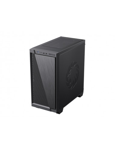 Компьютерный корпус Gamemax 6611, Midi-Tower, Без блока питания, Чёрный