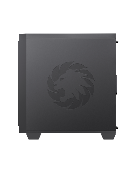 Carcasă PC Gamemax 6611, Midi-Tower, Fără PSU, Negru
