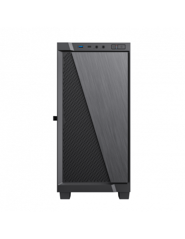 Компьютерный корпус Gamemax 6611, Midi-Tower, Без блока питания, Чёрный