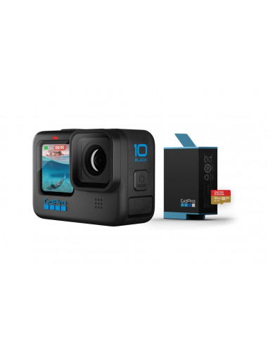 Cameră Video Sport GoPro Hero 10, Negru