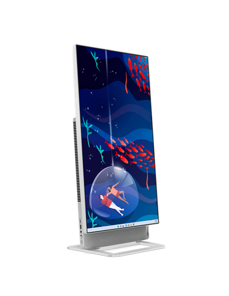 Моноблок Lenovo Yoga AIO 7 27APH8, 27", AMD Ryzen 7 8845HS, 16Гб/1024Гб, Windows 11 Home SL, Cloud Grey