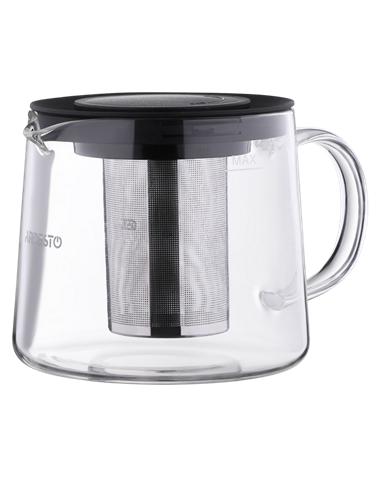 Ceainic cu infuzor Ardesto AR0710FP, 1L, Transparent