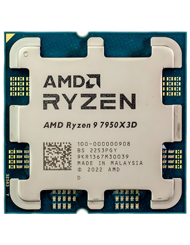 Процессор AMD Ryzen 9 7950X3D, AMD Radeon Graphics, | Tray