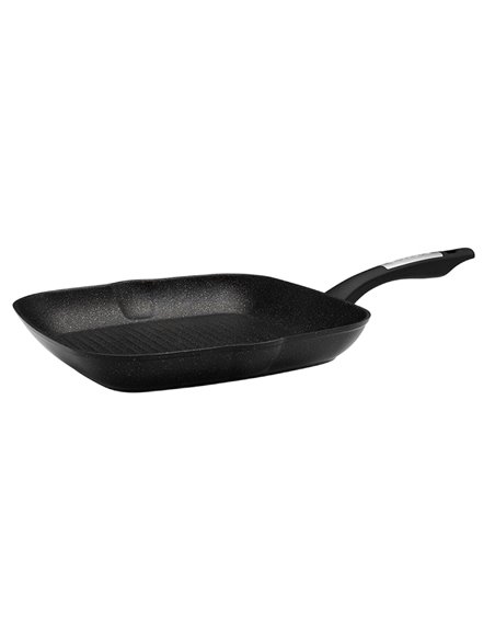 Сковорода-гриль Polaris Monolit-28G, 28см, Чёрный
