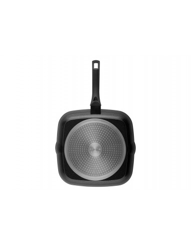 Tigaie-grill Polaris Monolit-28G, 28cm, Negru
