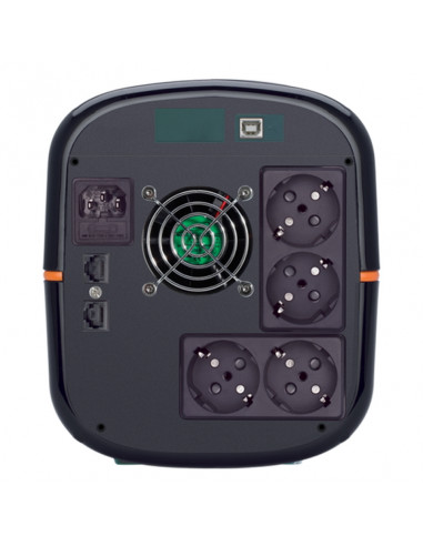 UPS Tuncmatik Digitech Eco 2000VA/1200W Line-interactive, LED Panel, 4x Shuko