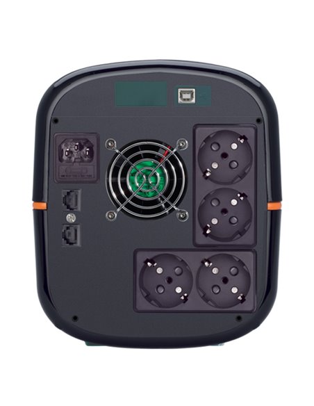UPS Tuncmatik Digitech Eco 2000VA/1200W Line-interactive, LED Panel, 4x Shuko