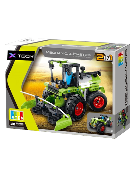 Конструктор XTech Combine harvester & Pick up Truck