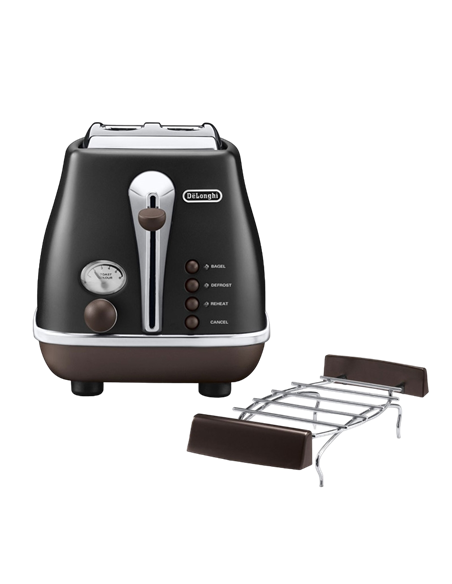 Тостер DeLonghi CTOV 2103 BK, Чёрный