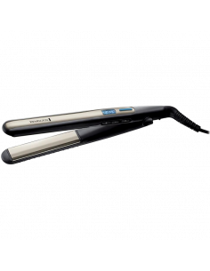 Placă de îndreptat părul Remington Sleek & Curl S6500, Negru | Auriu