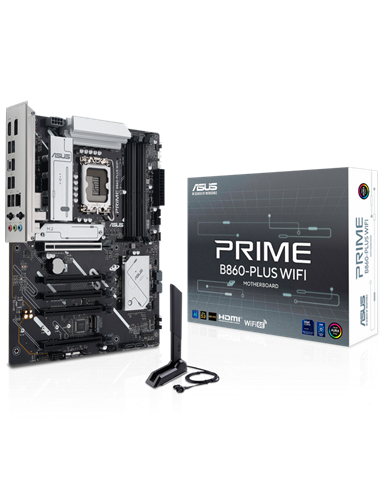 Материнская плата ASUS PRIME B860-PLUS WIFI, LGA1851, Intel B860, ATX