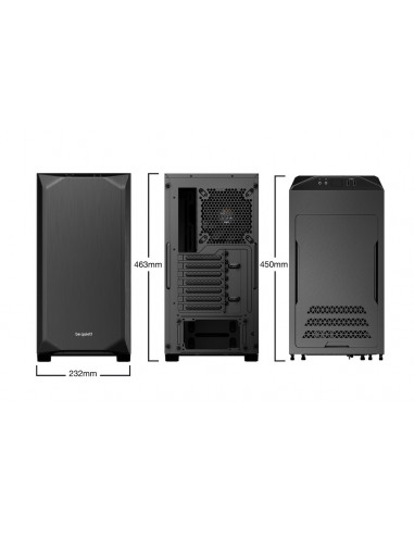 Компьютерный корпус be quiet! Pure Base 500 Window, Midi-Tower, ATX PS2 , Чёрный