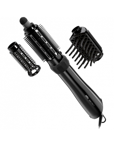 Uscător de păr-perie Braun Satin Hair 5 AS530, 1000W, Negru
