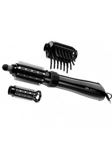 Uscător de păr-perie Braun Satin Hair 5 AS530, 1000W, Negru