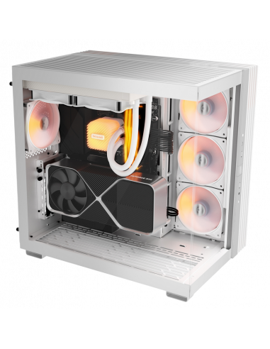 Компьютерный корпус be quiet! Ligh Base 600 LX, Midi-Tower, Без блока питания, Белый