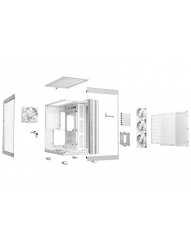 Компьютерный корпус be quiet! Ligh Base 600 LX, Midi-Tower, Без блока питания, Белый