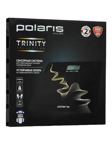 Электронные напольные весы Polaris PWS 1882DG, Чёрный