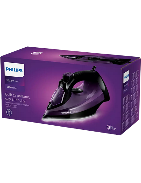 Утюг PHILIPS DST5030/80, 2400Вт, Фиолетовый Утюг PHILIPS DST5030/80, 2400Вт, Фиолетовый