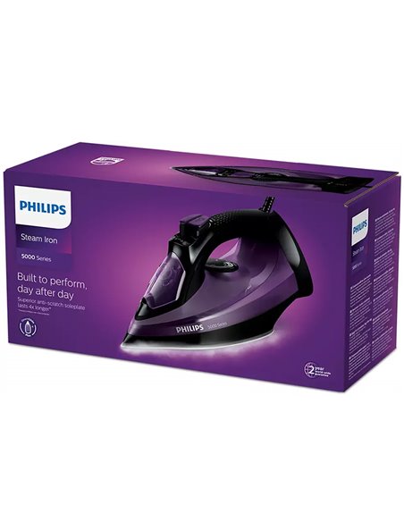 Утюг PHILIPS DST5030/80, 2400Вт, Фиолетовый Утюг PHILIPS DST5030/80, 2400Вт, Фиолетовый