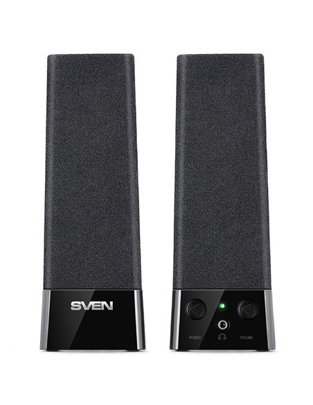 Компьютерные колонки 2.0 SVEN "235", Чёрный