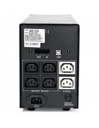Sursă de alimentare neîntreruptibilă PCM IMD-1000AP, Linear-interactiv, 1000VA, Turn