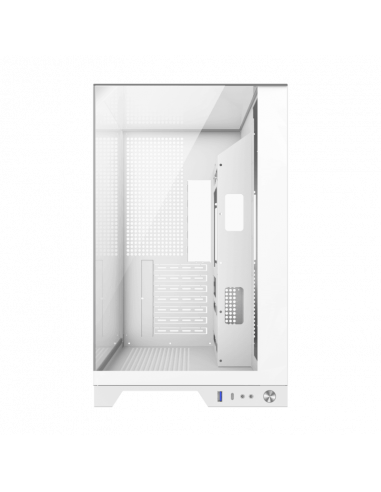 Carcasă PC Gamemax Infinity Plus, Midi-Tower, Fără PSU, Alb