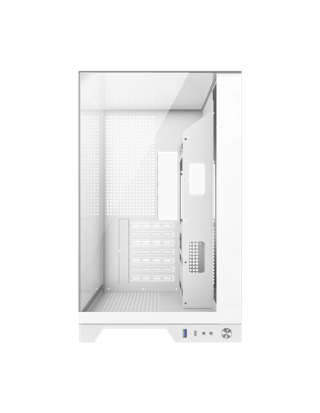Carcasă PC Gamemax Infinity Plus, Midi-Tower, Fără PSU, Alb