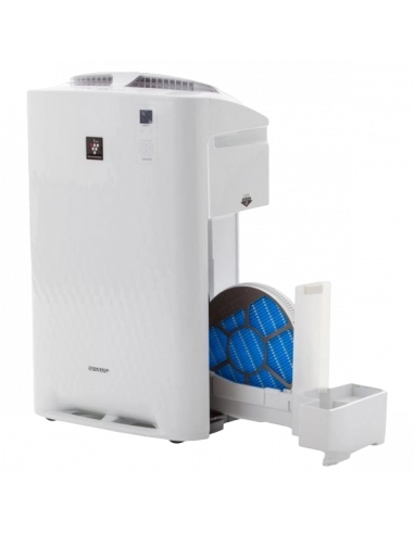 Umidificator și purificator de aer Sharp KCA40EUW, Alb