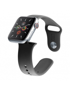 Curea pentru ceas Cellularline Urban Band, Silicon, Negru