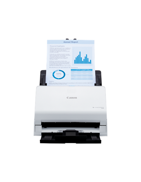 Scaner de documente cu alimentare automată Canon imageFORMULA R30, A4, Alb