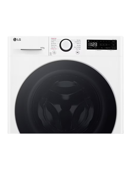 Стирально-сушильная машина LG F2DR508S1W, 8кг, Белый