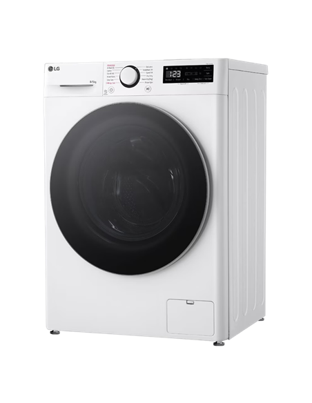 Mașină de spălat cu uscător LG F2DR508S1W, 8kg, Alb