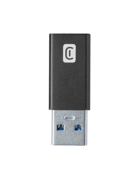 Adaptor USB Cellularline USB-C to USB, Negru