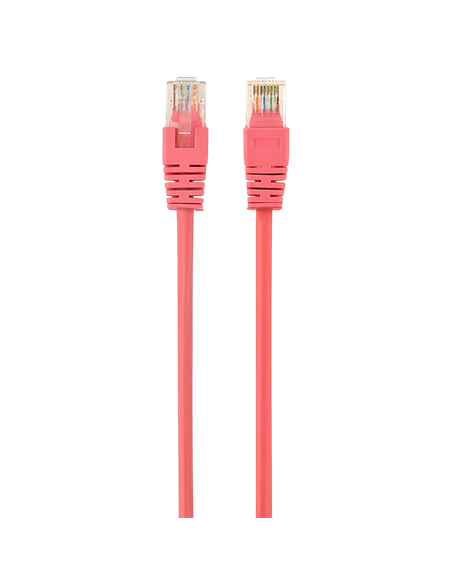 Патч-корд Cablexpert PP12-3M/RO, CAT5e UTP, 3м, Розовый