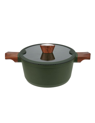 Cratiță RESTO 93703, 4.6L, 24cm, Verde