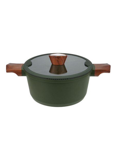 Cratiță RESTO 93703, 4.6L, 24cm, Verde