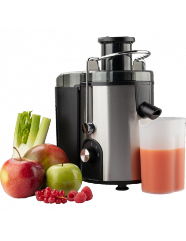 Storcător de fructe și legume Gorenje JC400E, Negru Argintiu