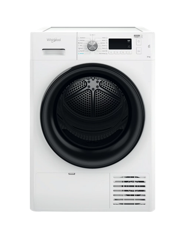 Uscător de rufe Whirlpool FFT M22 9X2B EE, 9, Alb