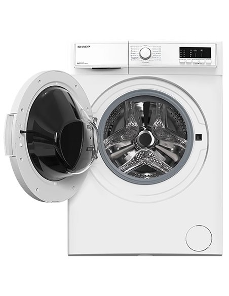 Mașină de spălat Sharp ESHFA6102WDEE, 6kg, Alb
