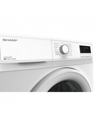 Mașină de spălat Sharp ESHFA6102WDEE, 6kg, Alb
