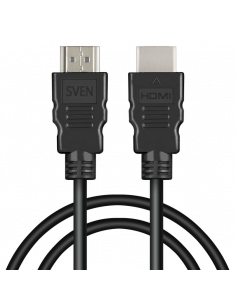 Cablu Video SVEN SV-015473, HDMI (M) - HDMI (M), 1,8m, Negru