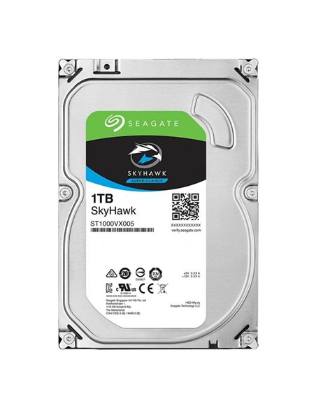 Жесткий диск Seagate SkyHawk, 3.5", 1 ТБ <ST1000VX005>