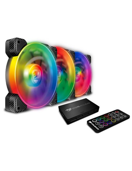 Ventilator PC Cougar CF-V12SET-SPBRGB, 120 mm
