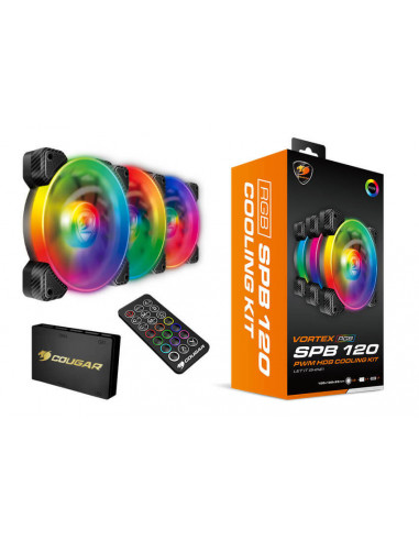 Ventilator PC Cougar CF-V12SET-SPBRGB, 120 mm