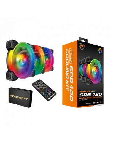 Ventilator PC Cougar CF-V12SET-SPBRGB, 120 mm