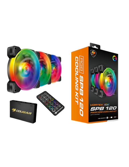 Ventilator PC Cougar CF-V12SET-SPBRGB, 120 mm