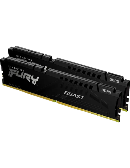 Оперативная память Kingston FURY Beast, DDR5 SDRAM, 6400 МГц, 32 ГБ, KF564C32BBEK2-32