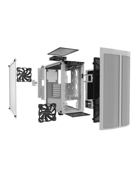 Компьютерный корпус be quiet! Pure Base 500DX , Midi-Tower, ATX PS2 , Белый Компьютерный корпус be quiet! Pure Base 500DX , Midi-Tower, ATX PS2 , Белый